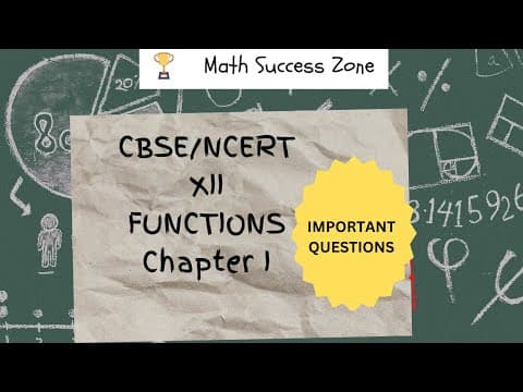 Thumbnail: Injective, Surjective and Bijective Functions