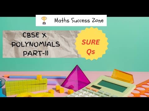 Thumbnail: Polynomials Practice Questions (Part 2)