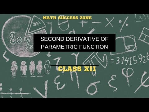 Thumbnail: Second Derivative of Parametric Functions